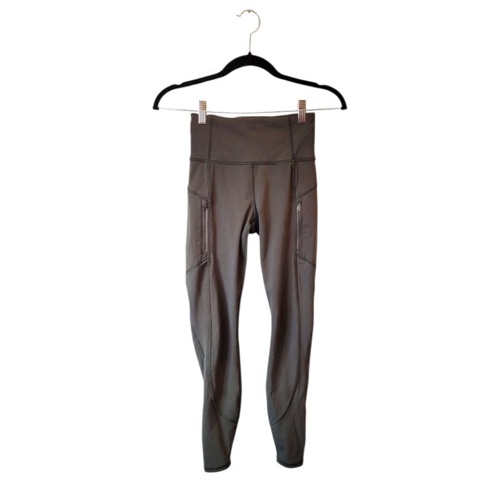 Athelta Women's Olive Green Rainier Tight Leggings Size XXS